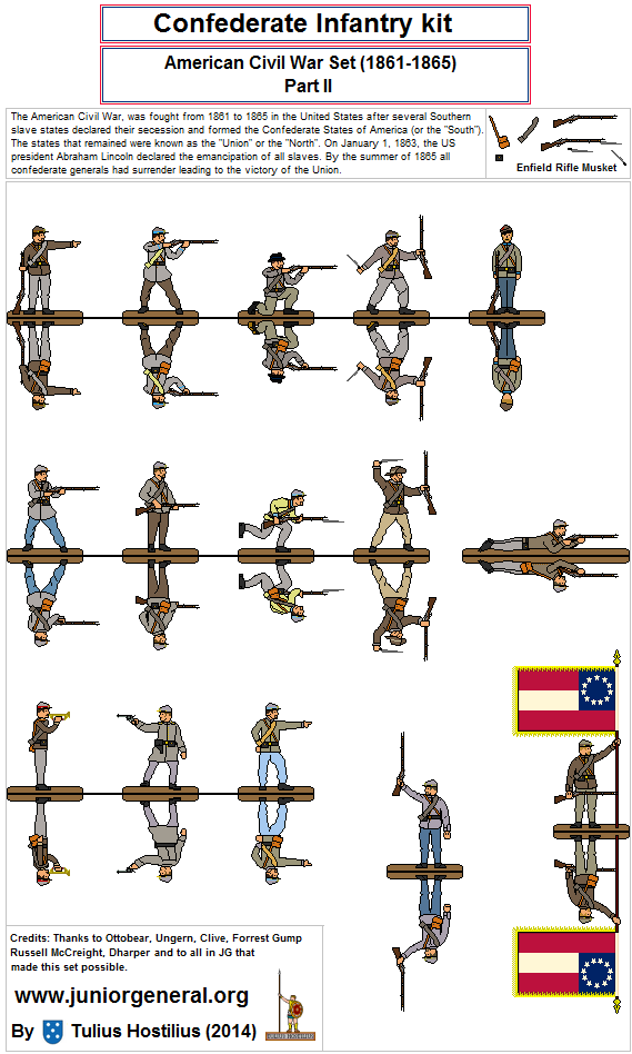 Confederate Infantry
