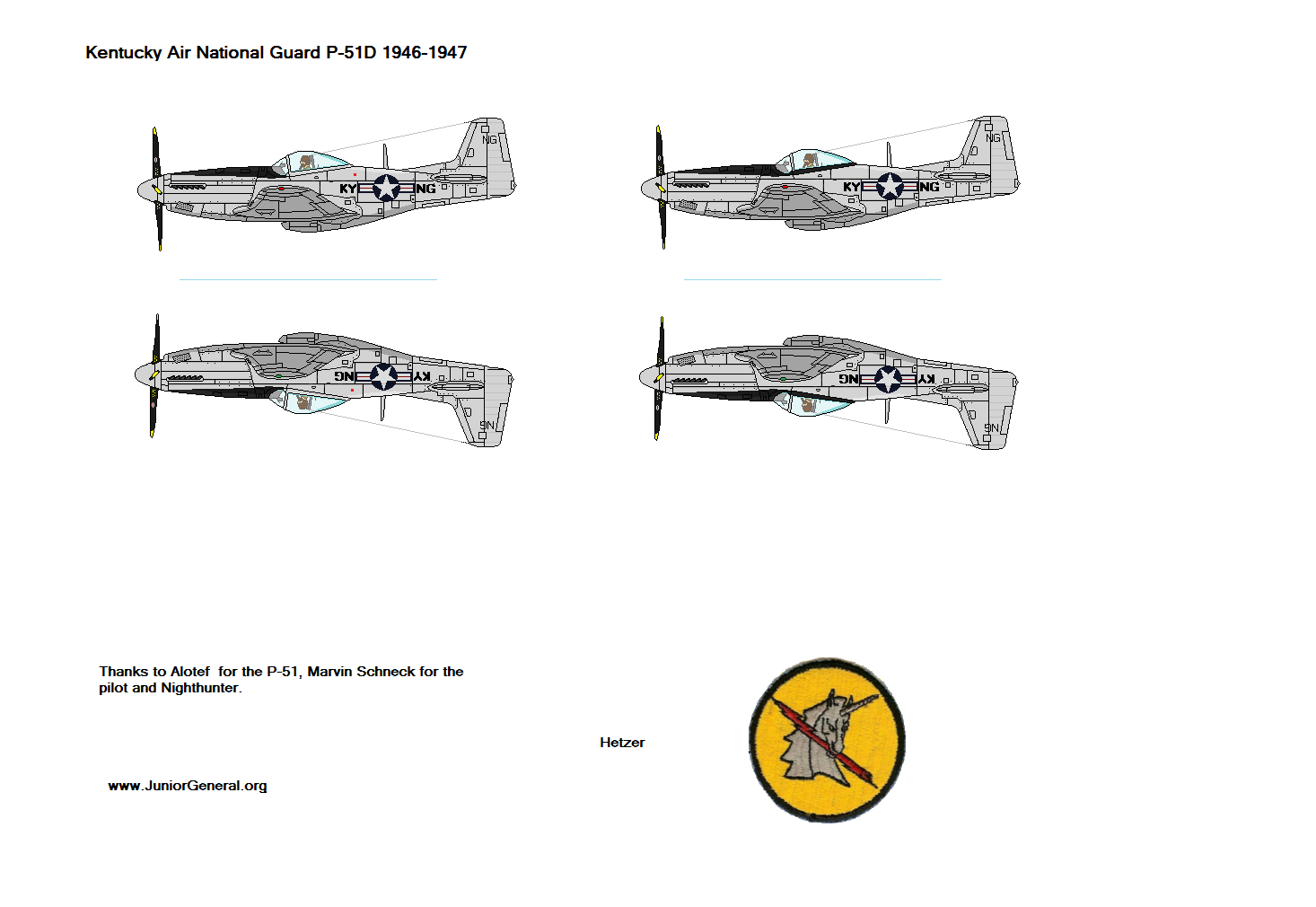 US Air National Guard P-51 Mustang