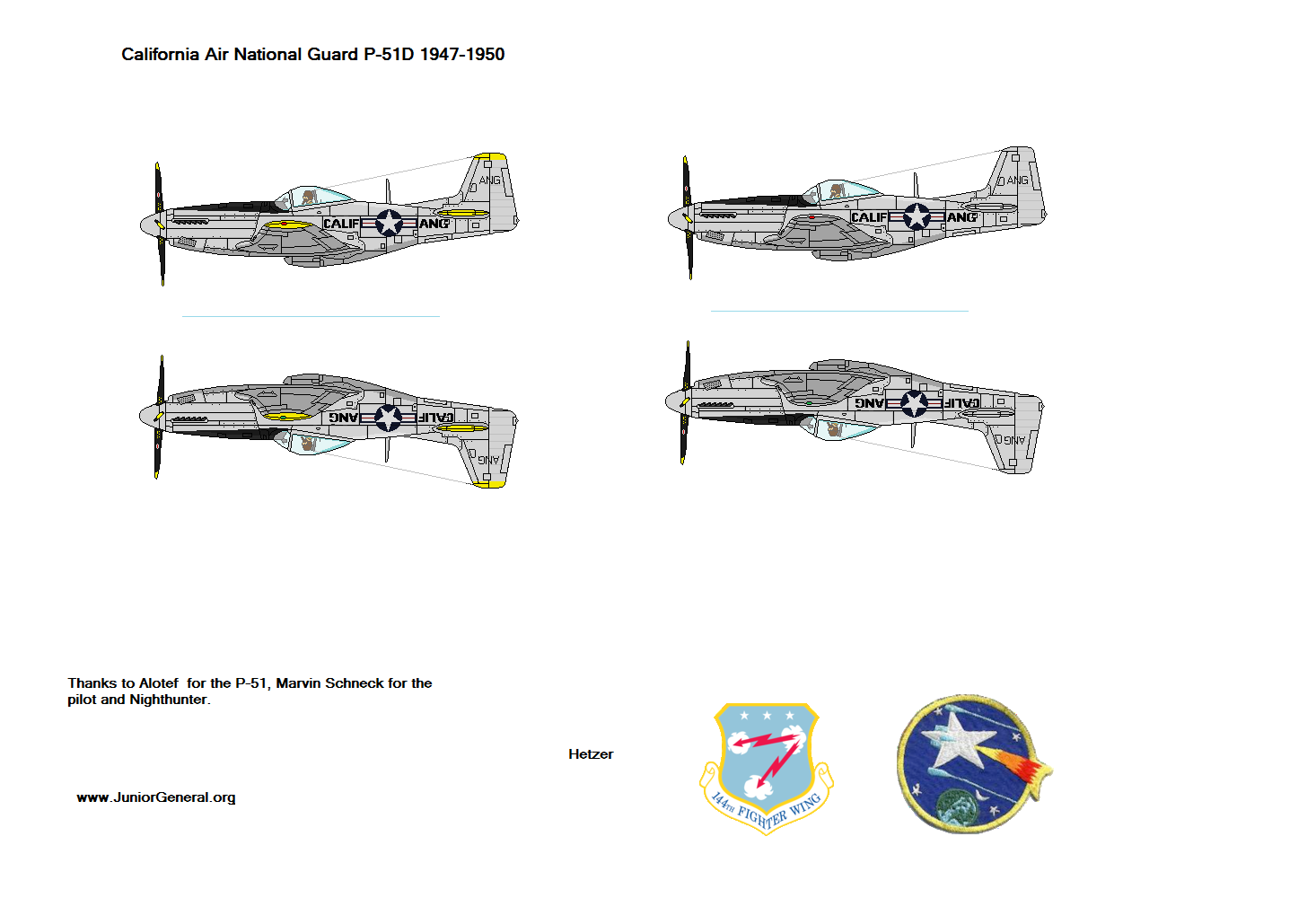 US Air National Guard P-51 Mustang