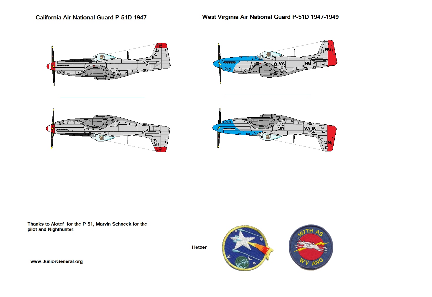 US Air National Guard P-51 Mustang