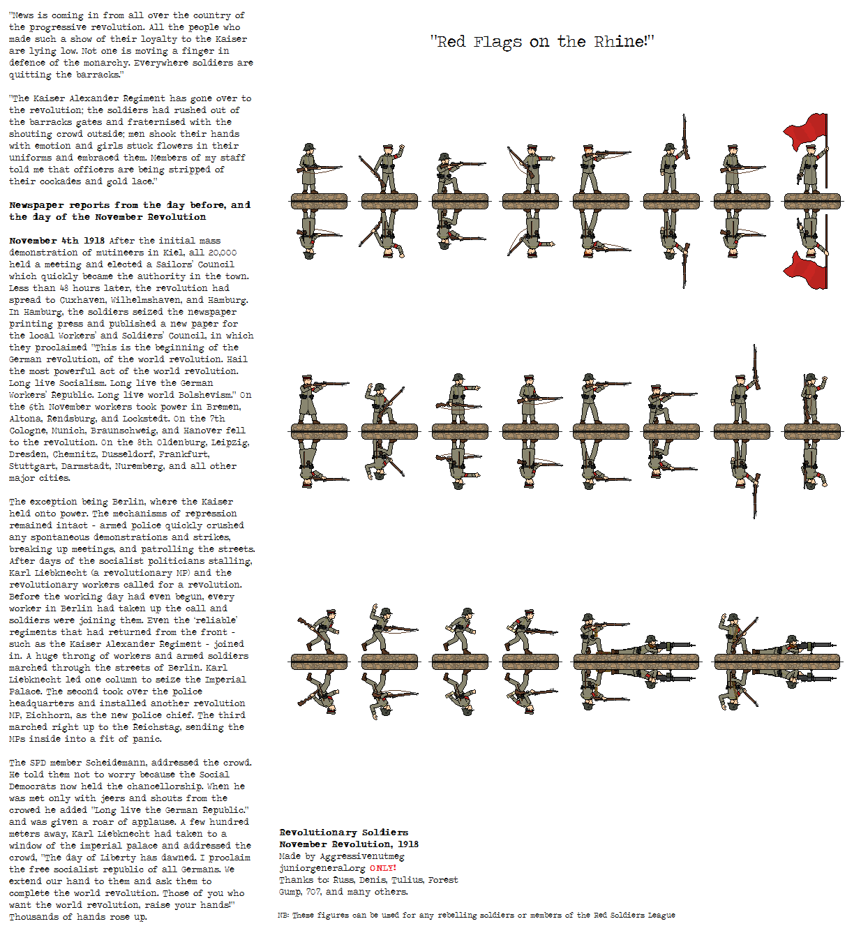 German Revolutionary Soldiers (November 1918)