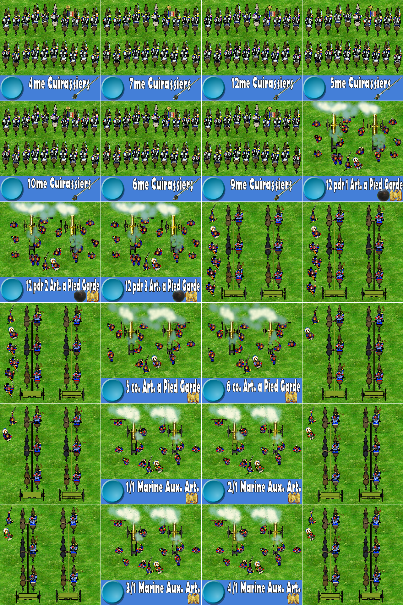 French Cavalry & Artillery