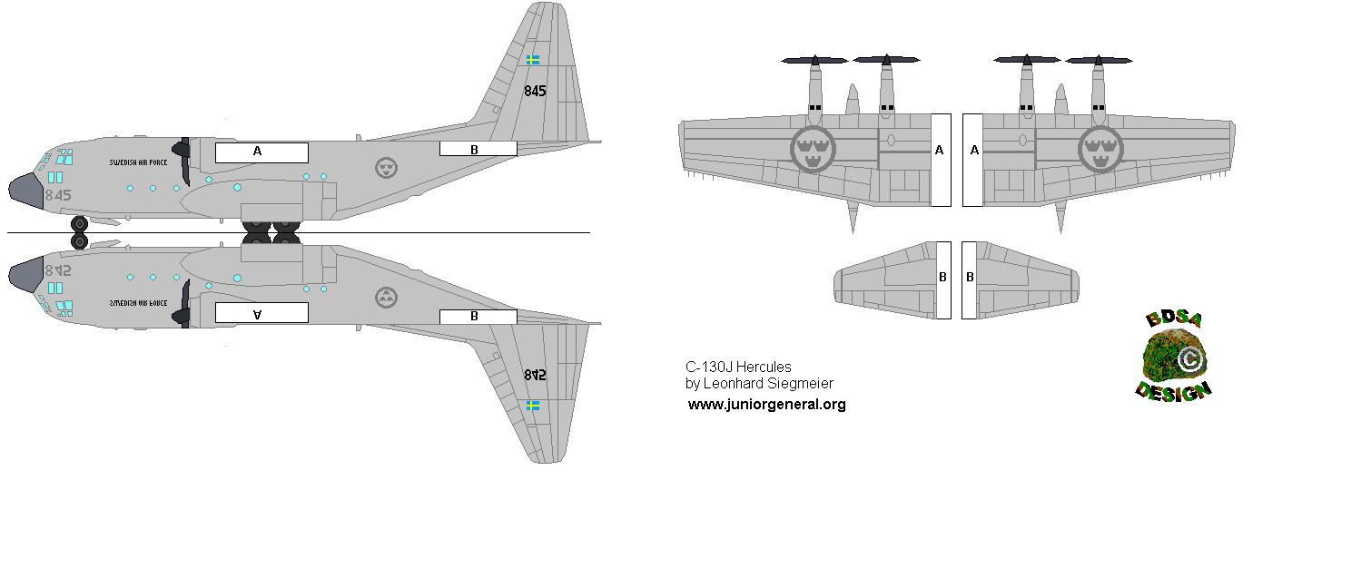 Swedish C-130(tp84) Hercules