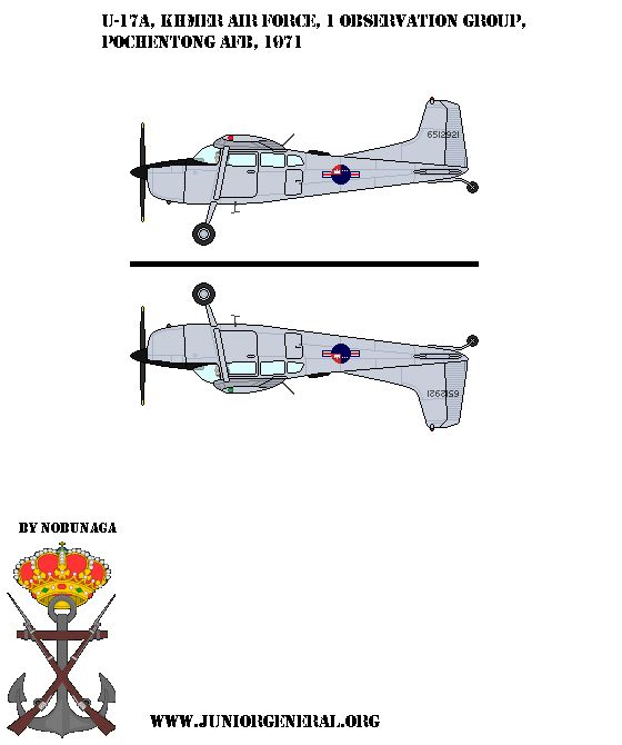 Cambodian U-17A Aircraft