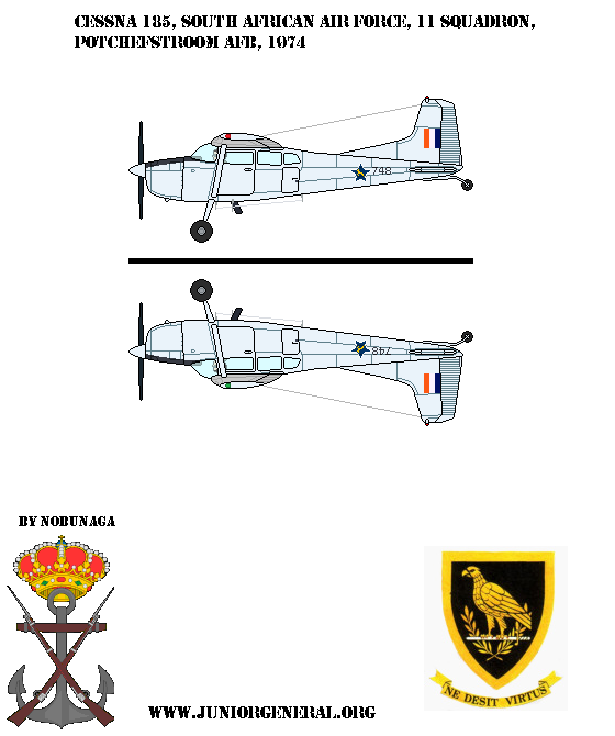 South Africa Cessna 185 Aircraft