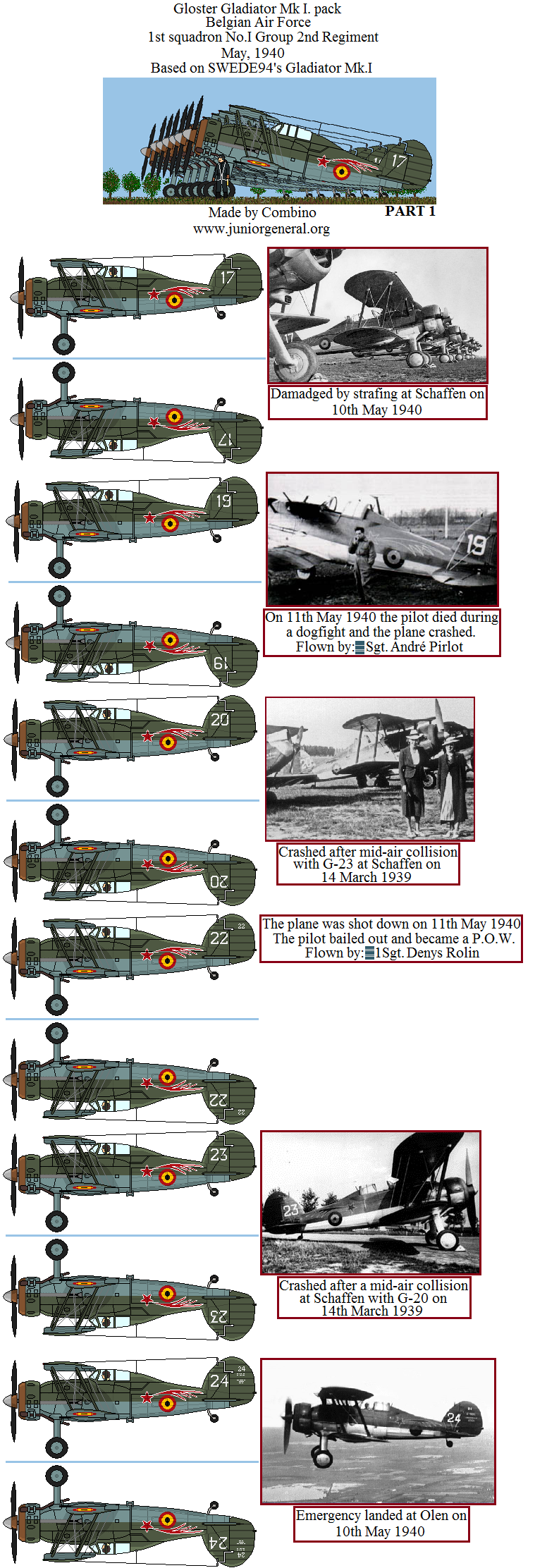 Belgian Gladiator Mk I