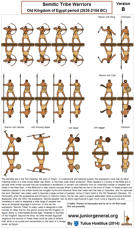 Semitic Tribe Warriors