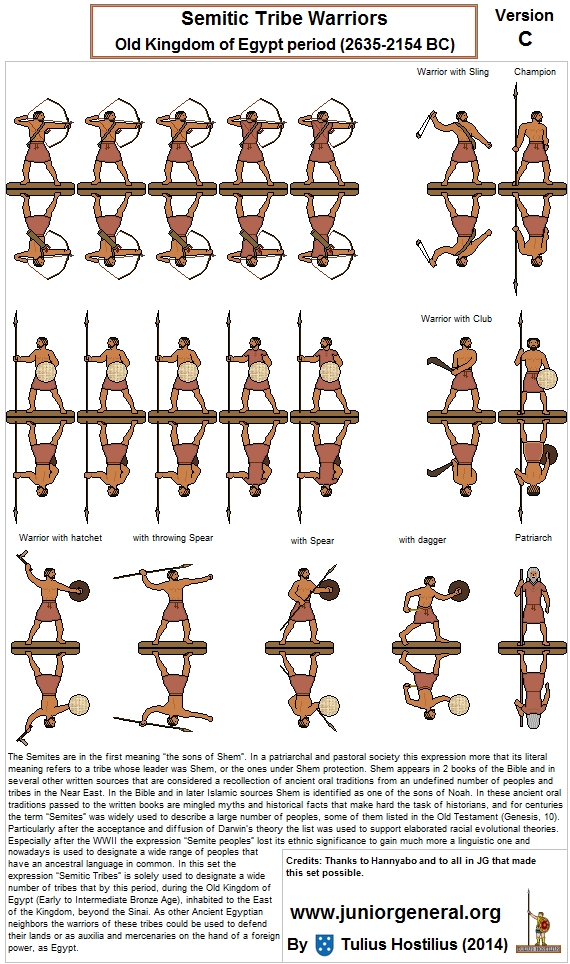 Semitic Tribe Warriors