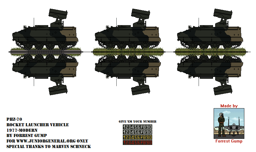 Chinese PHZ-70 Rocket Launcher Vehicle