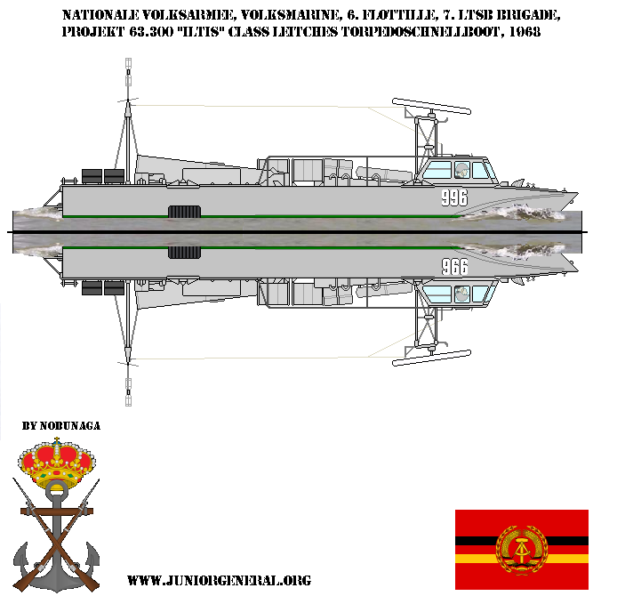 East German Project 63 Iltis Class Torpedo Boat