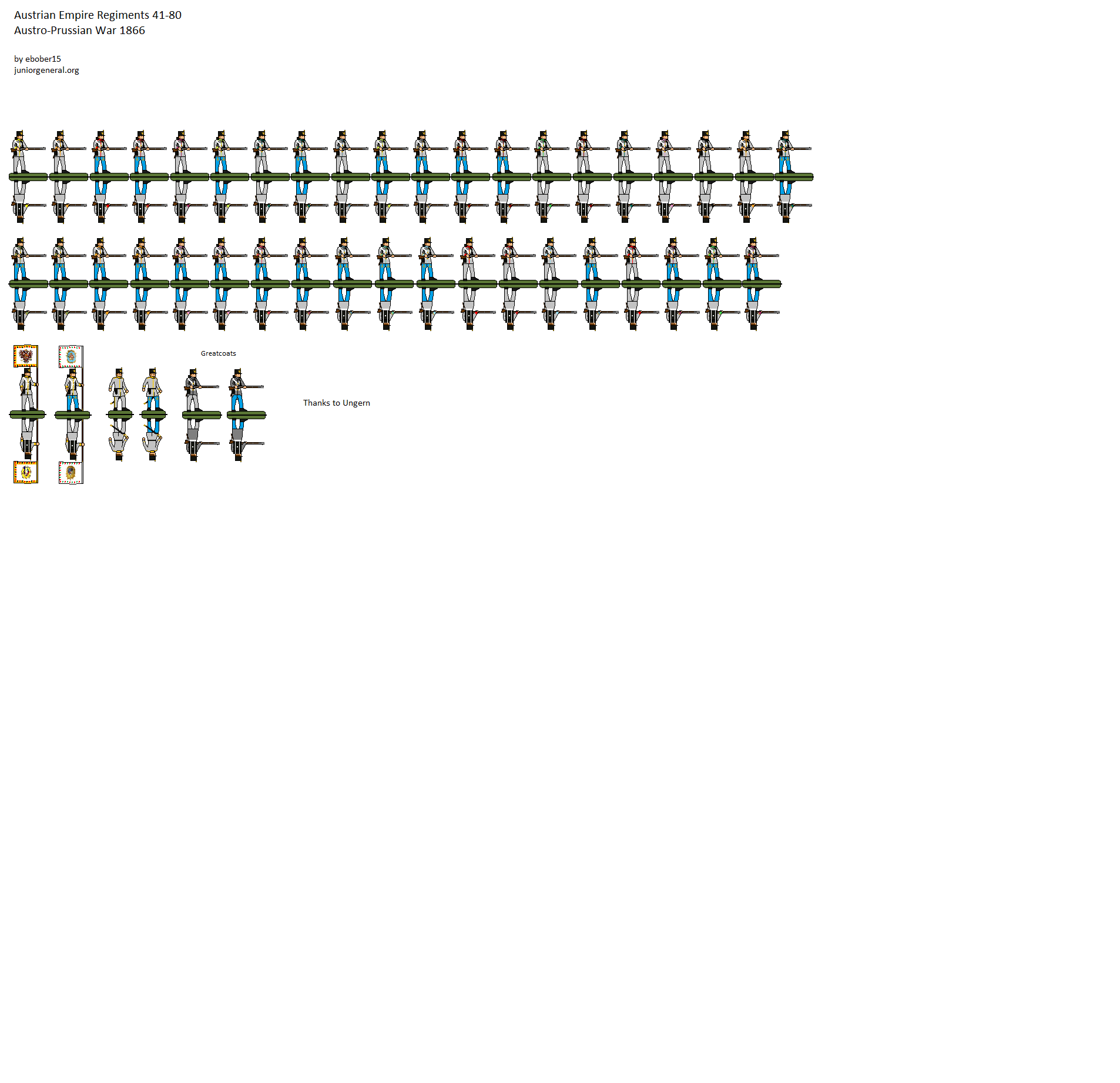 Austrian Empire Regiments