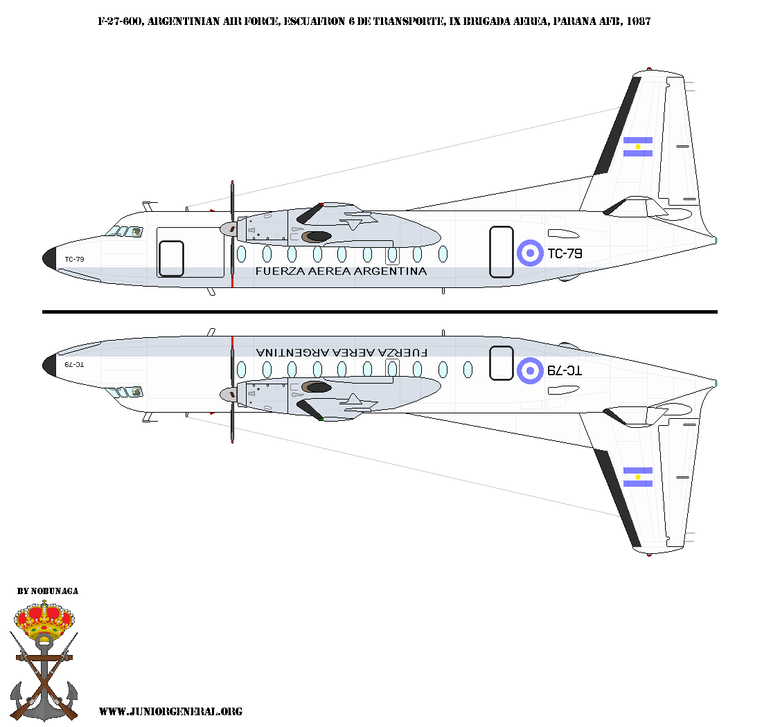 Argentinian F-27-600 Aircraft