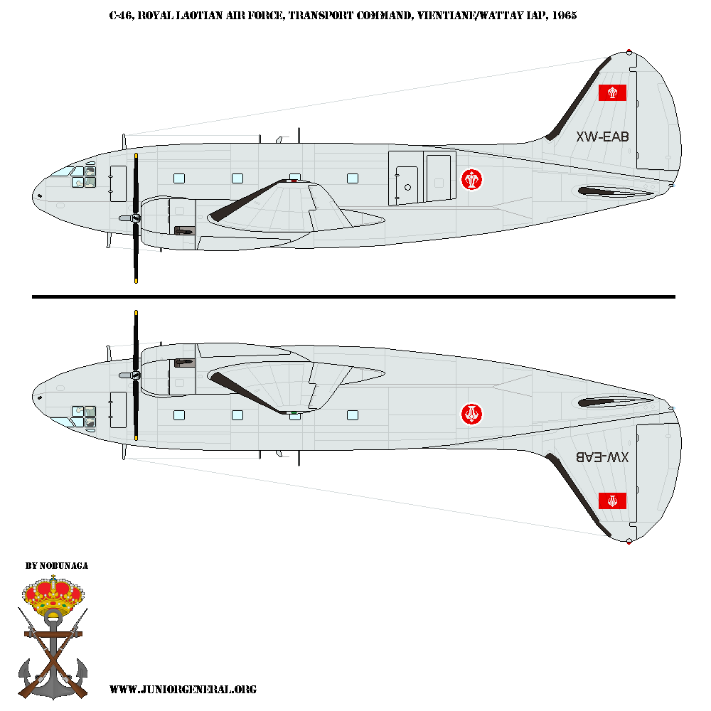 Laotian C-46 Aircraft