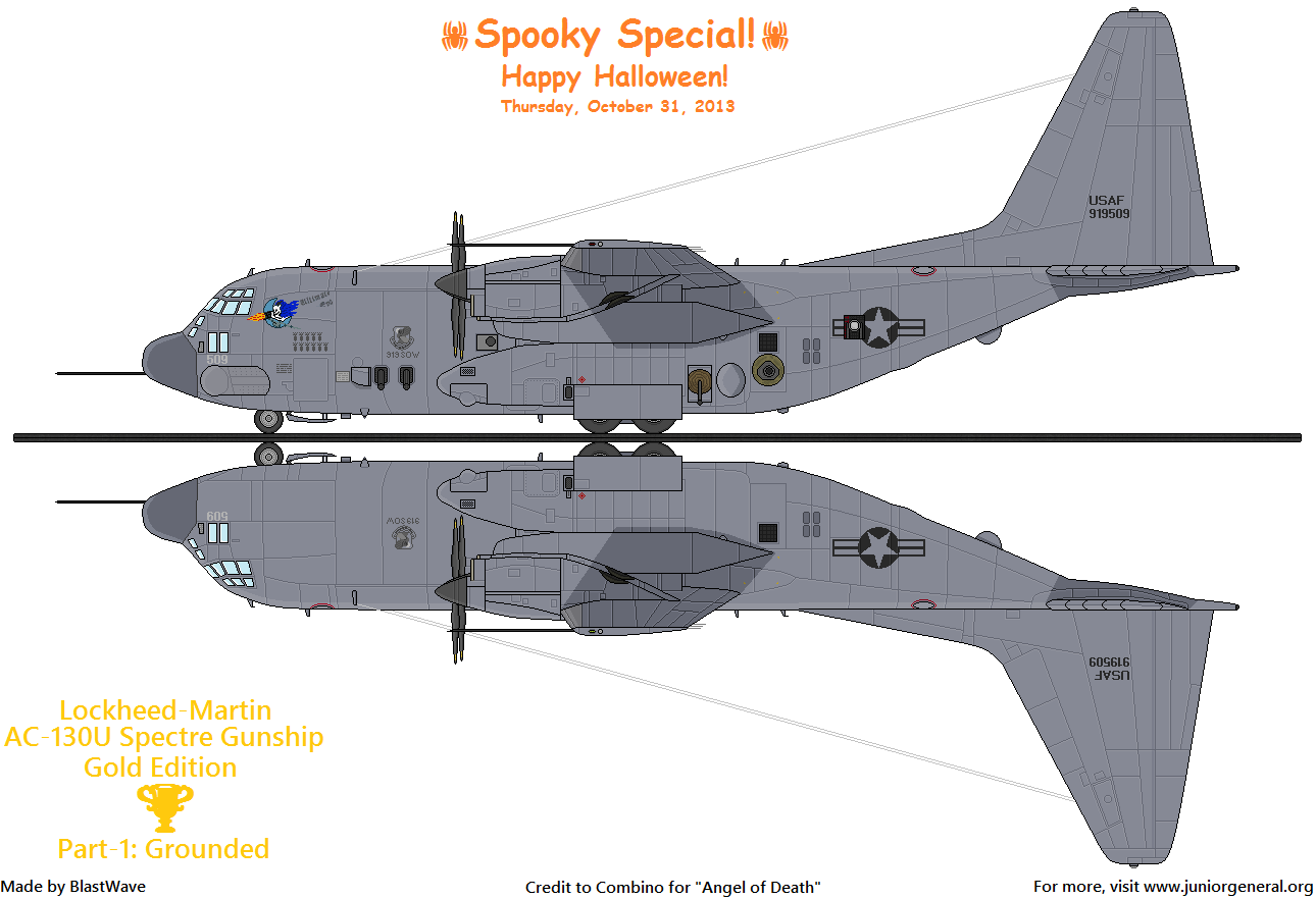 Lockheed Martin AC-130U Spectre Gunship