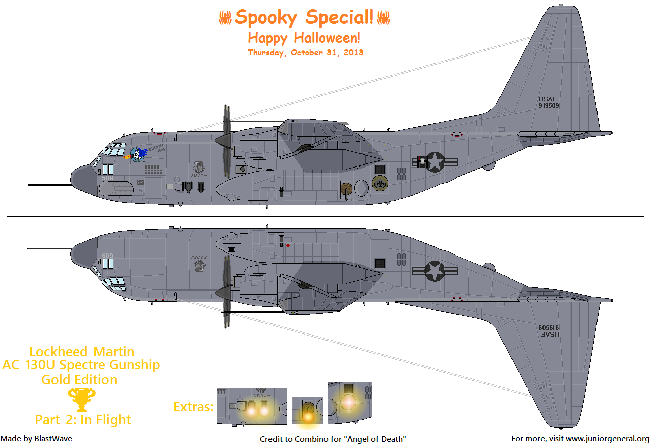 Lockheed Martin AC-130U Spectre Gunship
