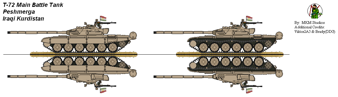 Peshmerga T-72 Tank