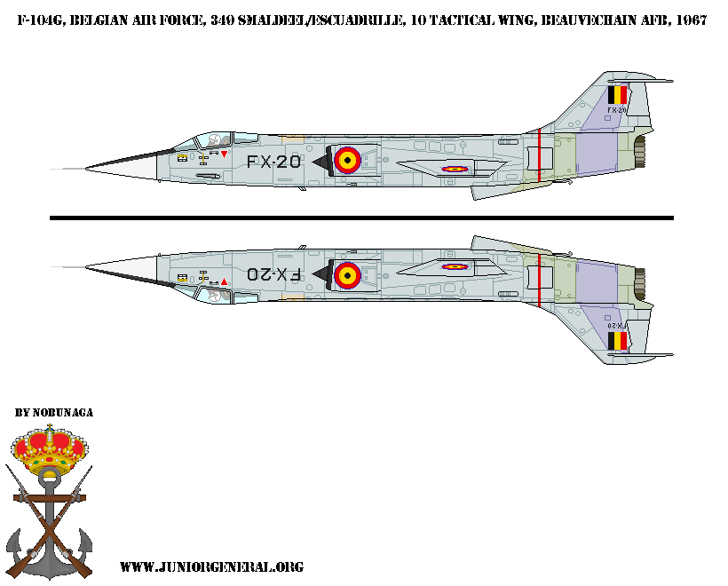 Belgian F-104G Aircraft