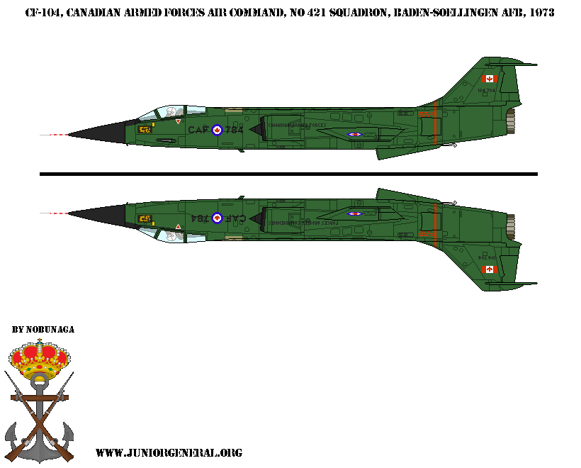 Canada CF-104 Aircraft