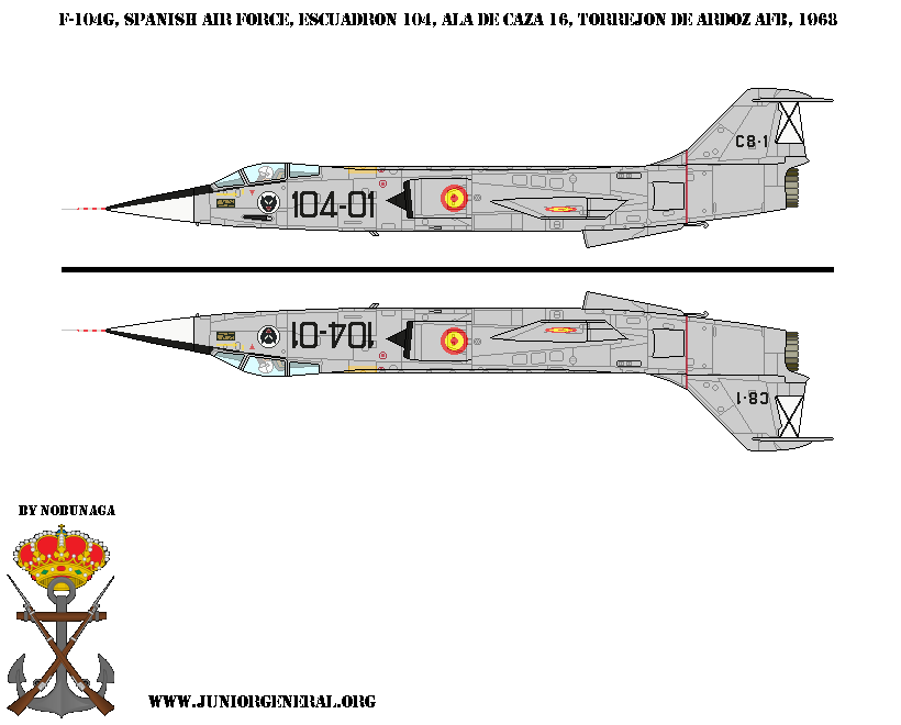 Spain F-104G Aircraft