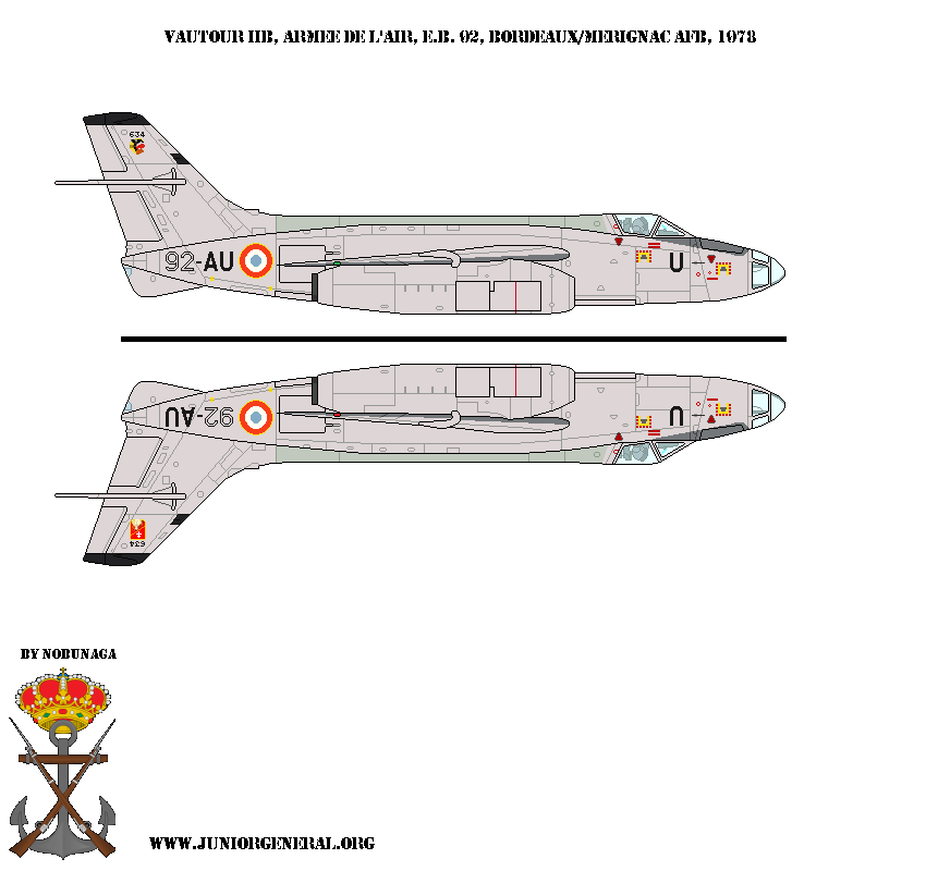 French Vautour IIB Aircraft