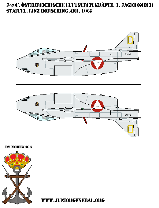 Austria J-29F Aircraft