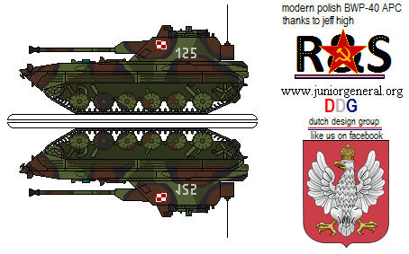 Polish BWP-40 APC