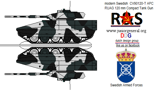Swedish CV90120-T APC