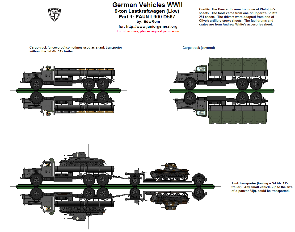 Lastkraftwagen 9-ton