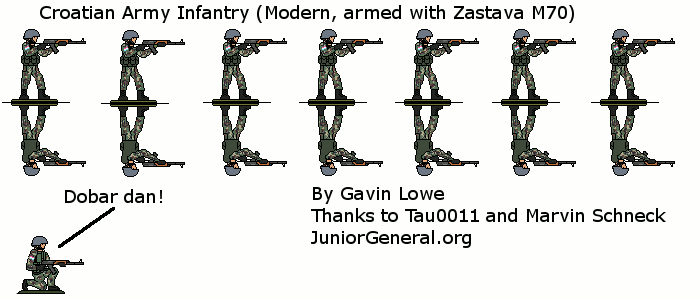 Croatian Infantry