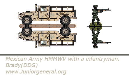 Mexican Army HMMWV