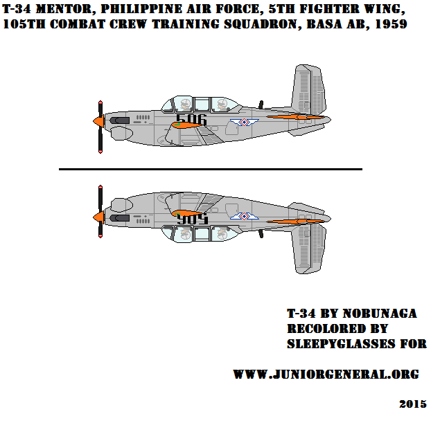 Philippine T-34 Mentor Aircraft