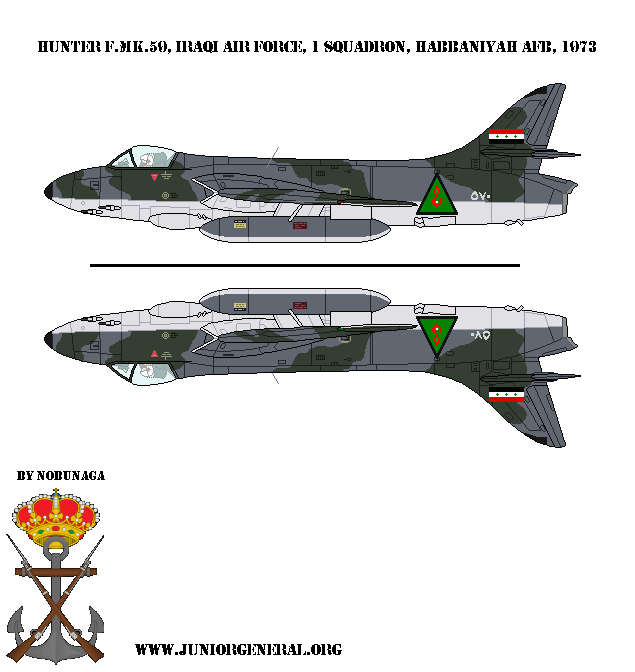 Iraqi Hunter F.Mk 59