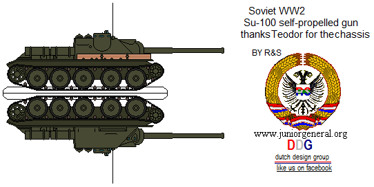 Su-100 Self-Propelled Gun
