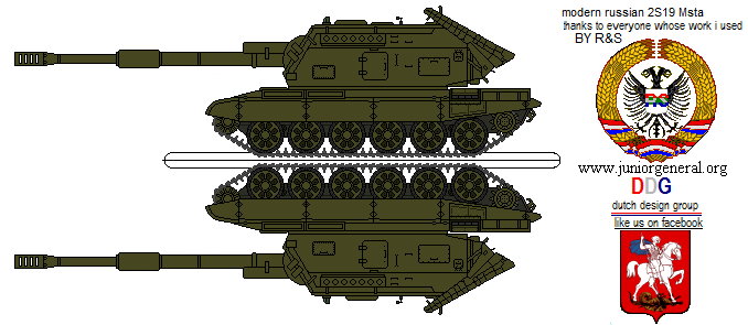 Russian 2S19 Msta