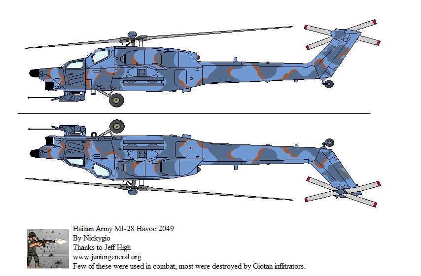 Haitian Army MI-28